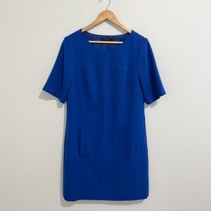 The Limited Royal Blue Shift Dress